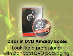 discs in amaray boxes by vegas disc